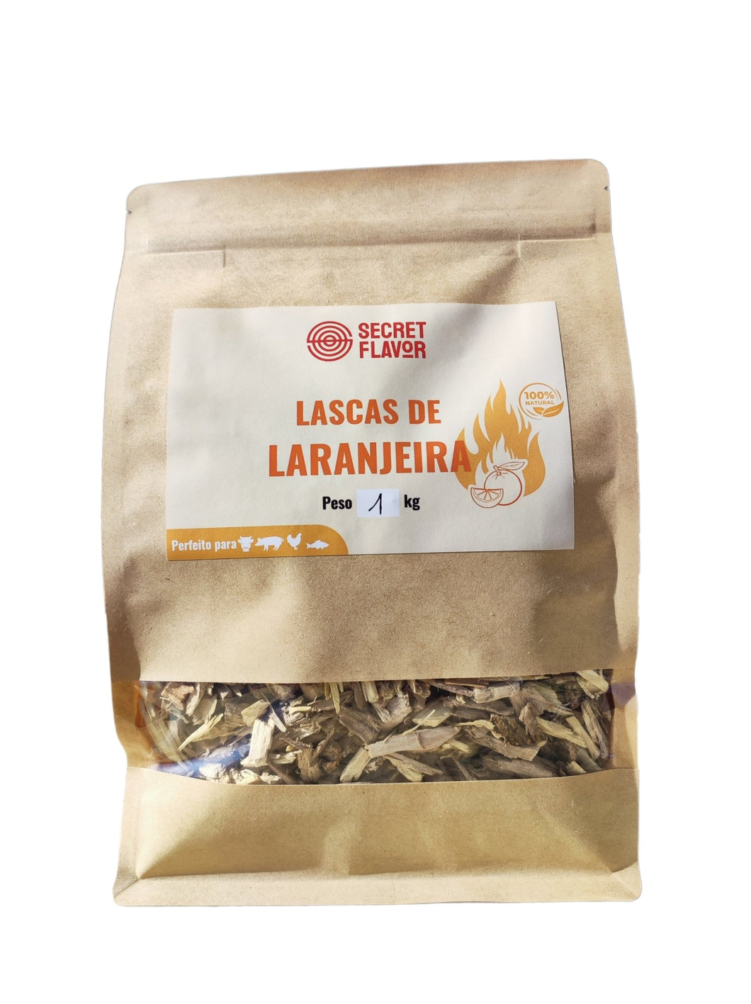 Lascas para defumar de laranjeira | Perfeitas para grelhadores a gás e kamado